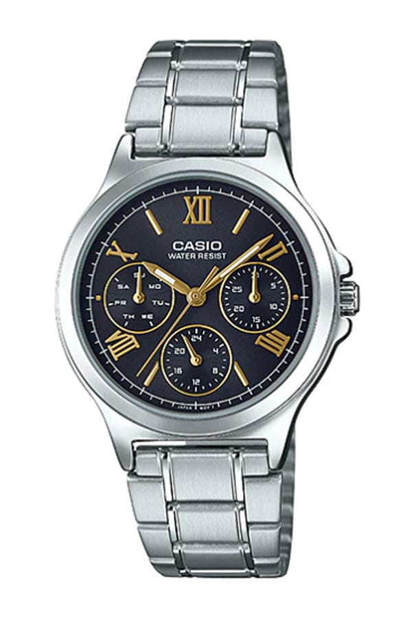 Casio Enticer LTP-V300D-1A2 Stainless Steel Women Watch Malaysia