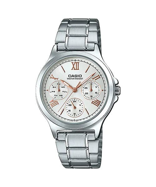Casio Enticer LTP-V300D-7A2 Stainless Steel Women Watch Malaysia