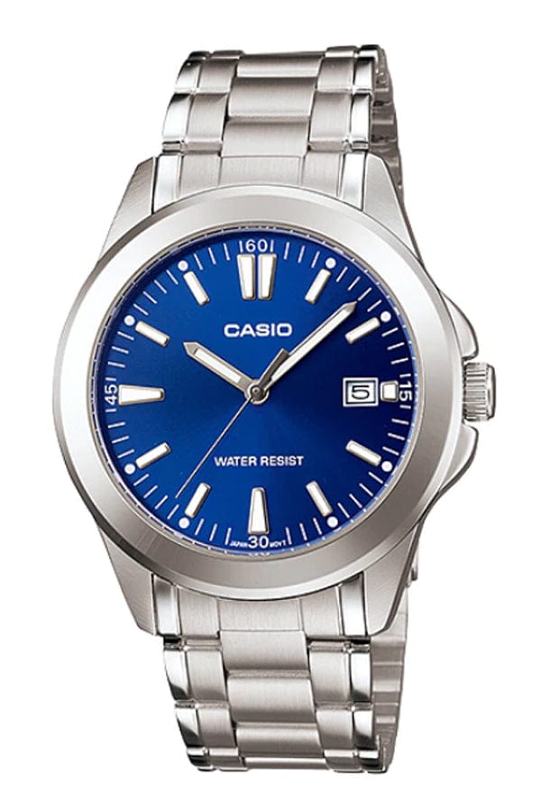Casio Enticer MTP-1215A-2A2 Stainless Steel Men Watch Malaysia
