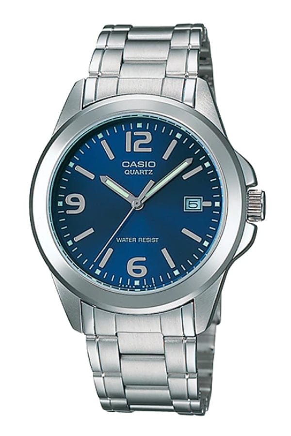 Casio Enticer MTP-1215A-2A Stainless Steel Men Watch Malaysia
