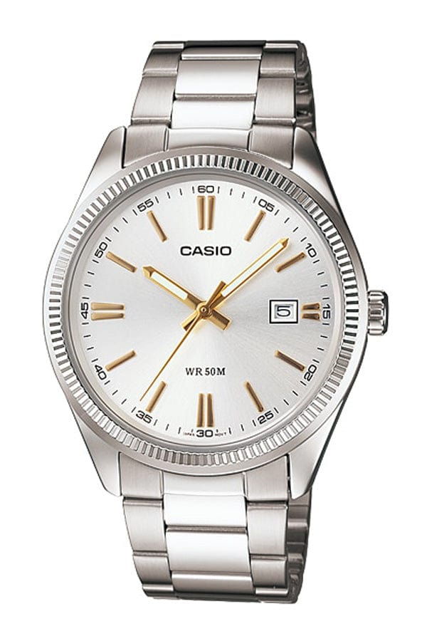 Casio Enticer MTP-1302D-7A2 Stainless Steel Men Watch Malaysia
