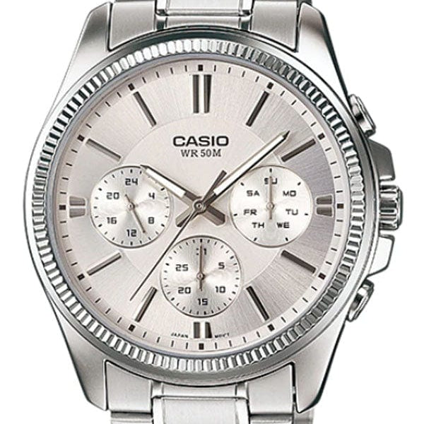 Casio Enticer MTP-1375D-7AV Stainless Steel Men Watch Malaysia