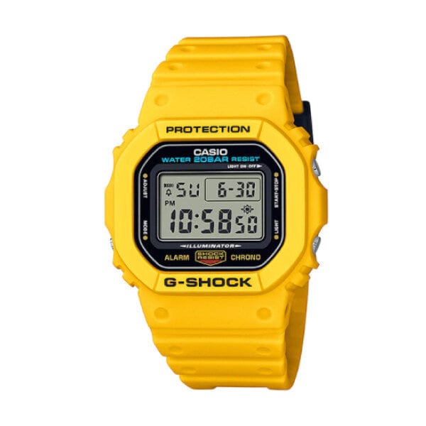 Casio G-Shock DWE-5600R-9 Yellow Square Men Watch