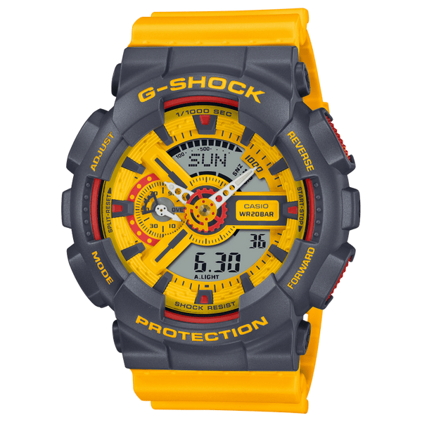 Casio G-Shock GA-110Y-9A Yellow Strap Men Watch Malaysia