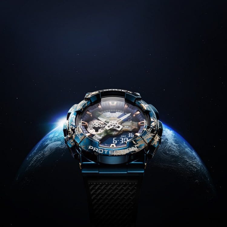 Casio G-Shock GM-110EARTH-1A Water Resistant Men Watch Malaysia 