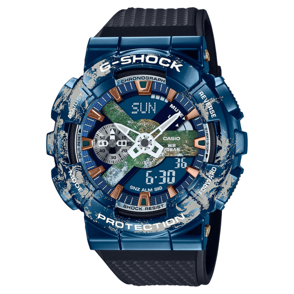 Casio G-Shock GM-110EARTH-1A Water Resistant Men Watch Malaysia 