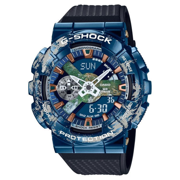 Casio G-Shock GM-110EARTH-1A Water Resistant Men Watch Malaysia 
