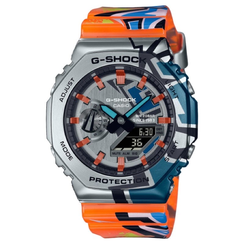 Casio G-Shock GM-2100SS-1A Water Resistant Men Watch Malaysia 