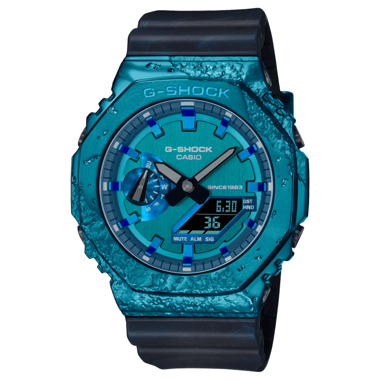 Casio G-Shock GM-2140GEM-2A Blue Dial Men Watch Malaysia