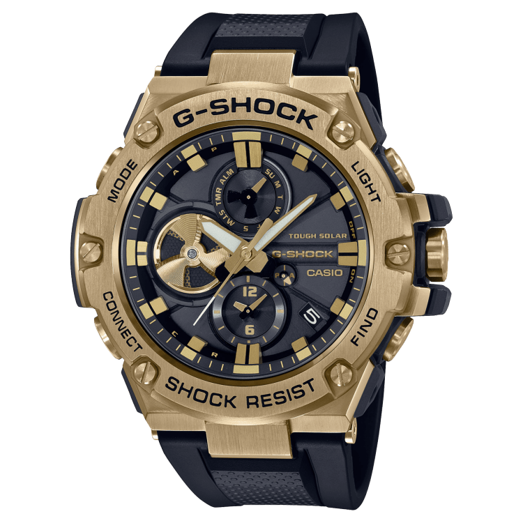 Casio G-Shock GST-B100GB-1A9 Water Resistant Men Watch Malaysia 