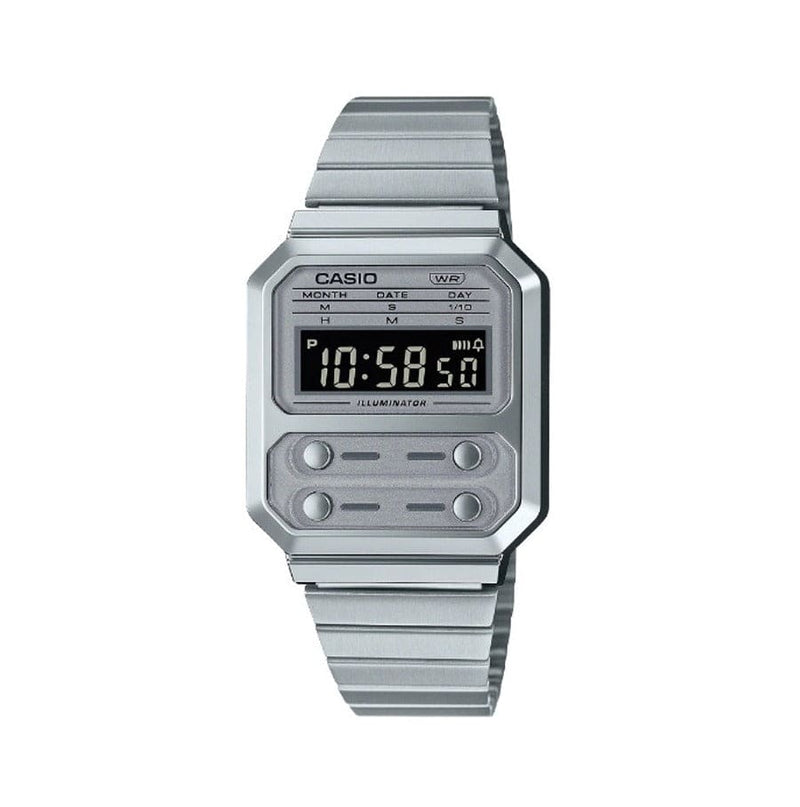 Casio Vintage A100WE-7B Water Resistant Unisex Watch Malaysia