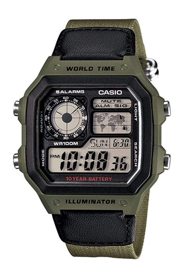 Casio Youth AE-1200WHB-3B Water Resistant Unisex Watch Malaysia