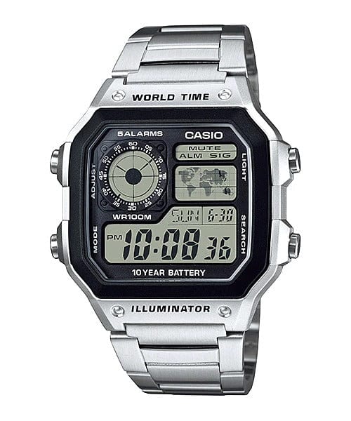 Casio Youth AE-1200WHD-1AV Water Resistant Unisex Watch Malaysia