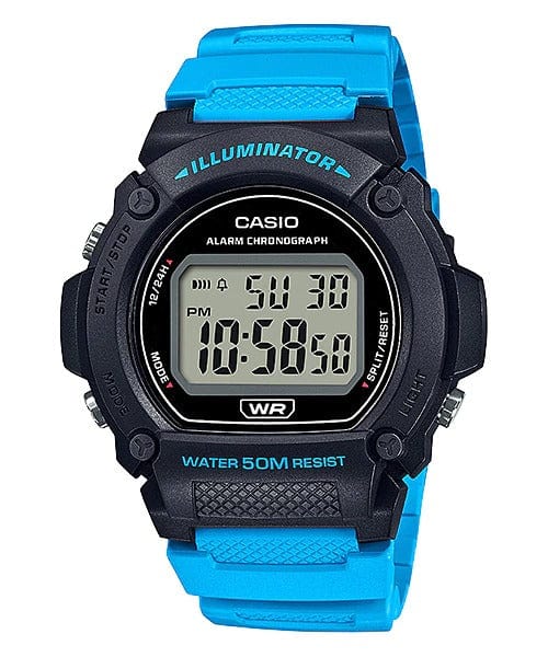 Casio Youth W-219H-2A2V Water Resistant Unisex Watch Malaysia