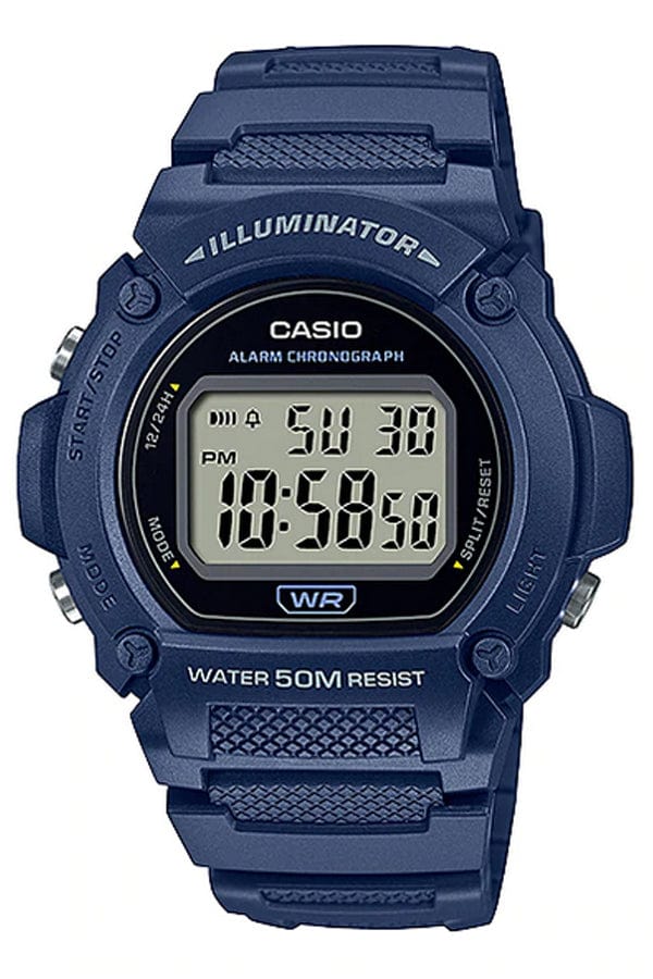 Casio Youth W-219H-2A Water Resistant Unisex Watch Malaysia