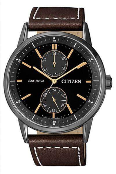 Citizen Eco-Drive BU3027-16E Brown Leather Watch Malaysia