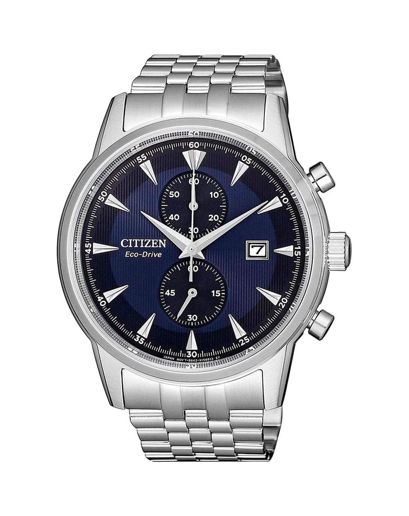 Citizen Eco-Drive CA7001-87L Chronograph Stainless Steel Men Watch Malaysia