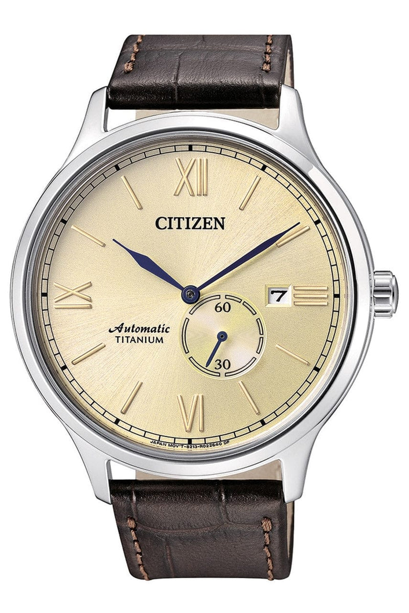Citizen Automatic NJ0090-13P Titanium Mechanical Men Watch