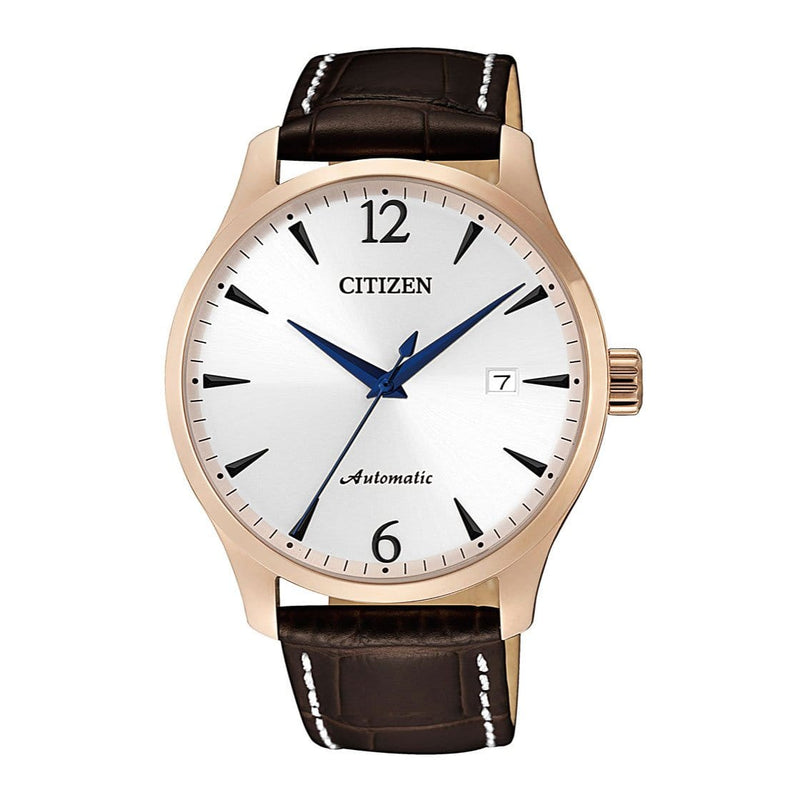 Citizen Automatic NJ0113-10A Brown Leather Men Watch Malaysia