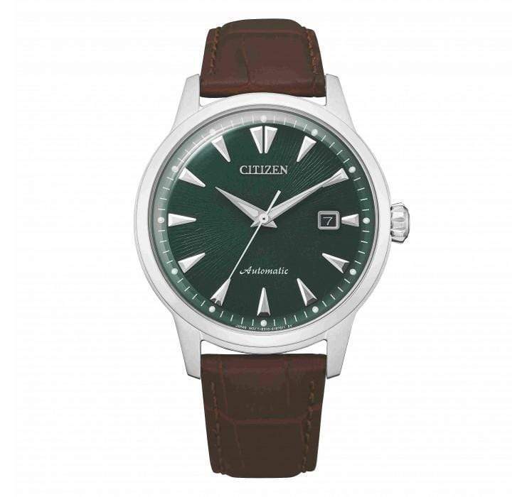 Citizen Automatic NK0001-25X Brown Leather Men Watch Malaysia