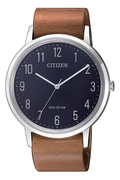 Citizen Eco-Drive BJ6501-10L Leather Strap Men Watch Malaysia 