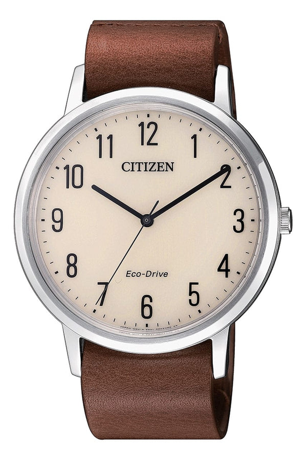 Citizen Eco-Drive BJ6501-28A Leather Strap Men Watch Malaysia 