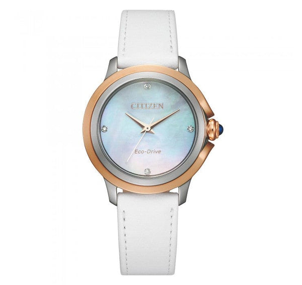 Citizen Eco-Drive EM0796-08Y Water Resistant Women Watch Malaysia