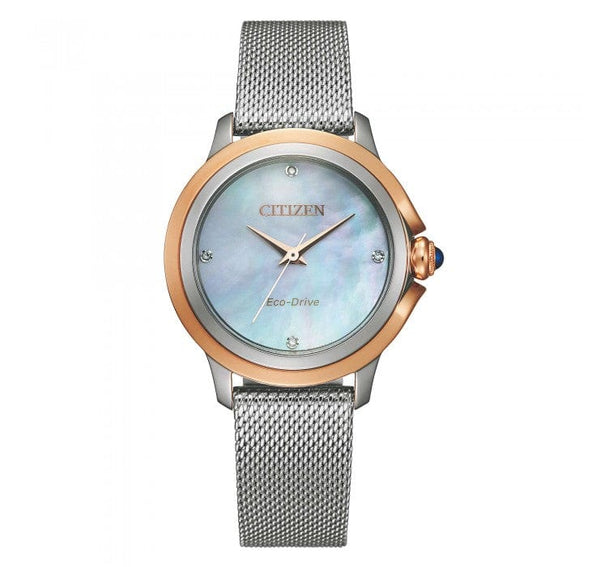 Citizen Eco-Drive EM0796-59Y Water Resistant Women Watch Malaysia