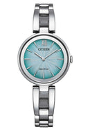 Citizen Eco-Drive EM0801-85X Silver Strap Women Watch Malaysia 