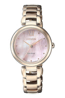 Citizen L EM0533-82Y Eco-Drive Mother of Pearl Women Watch
