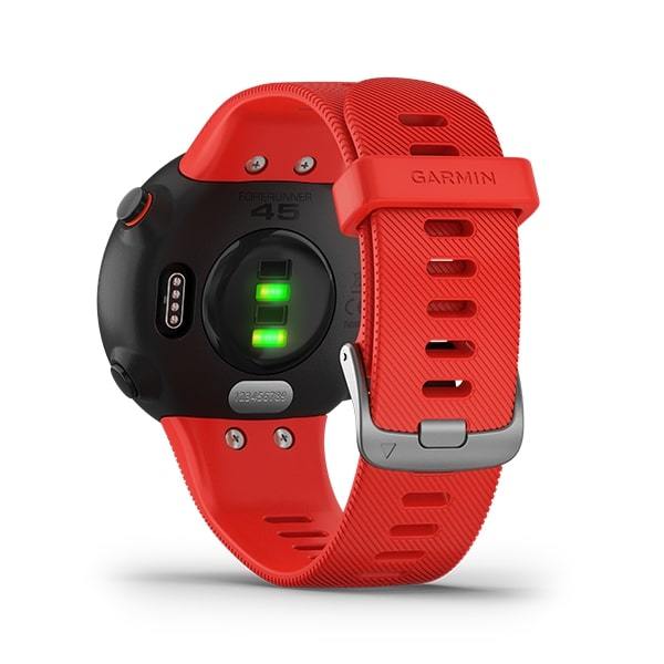 Garmin Forerunner 45 Ultra Lightweight GPS Running Smartwatch-red