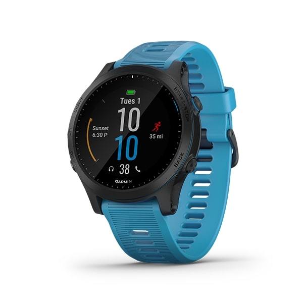 Garmin Forerunner 945 Premium GPS Running/Triathlon Music Smartwatch- Blue