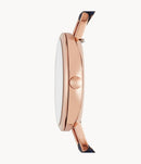 Fossil Annette ES4355 Quartz Blue Leather Women Watch Malaysia