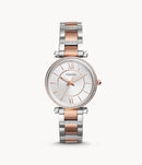 Fossil Carlie ES4342 Quartz Stainless Steel Women Watch Malaysia