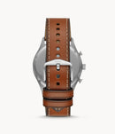 Fossil FS5607 Forrester Chronograph Luggage Leather Strap Watch