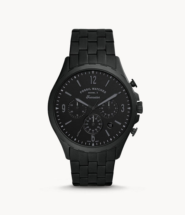 Fossil FS5697 Forrester Chronograph Black Watch
