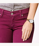 Fossil Georgia ES3060 Quartz Water Resistant Woman Watch Malaysia