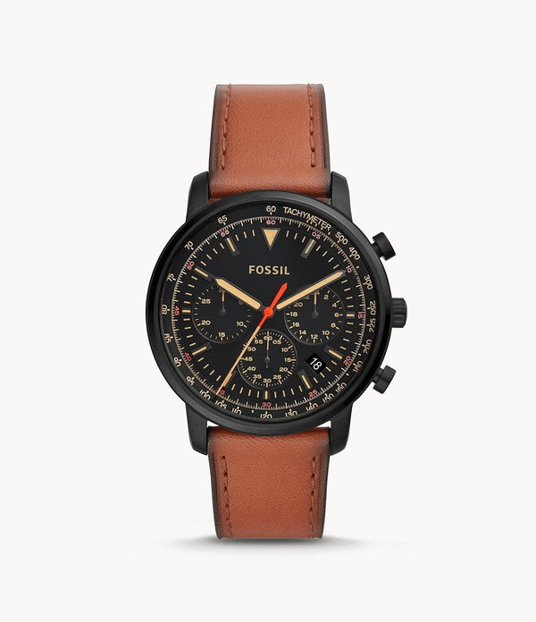 Fossil FS5501 Goodwin Chronograph Leather Watch