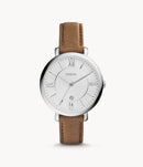 Fossil Jacqueline ES3708 Quartz Brown Leather Women Watch Malaysia