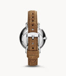 Fossil Jacqueline ES3708 Quartz Brown Leather Women Watch Malaysia
