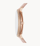 Fossil Jocelyn ES4455 Quartz Pink Leather Women Watch Malaysia