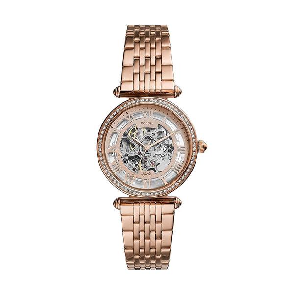 Fossil skeleton shop watch women's