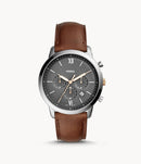 Fossil FS548 Leather Gents Watch Chronograph