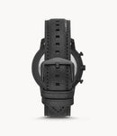 Fossil FS5503 Neutra Chronograph Black Leather Watch