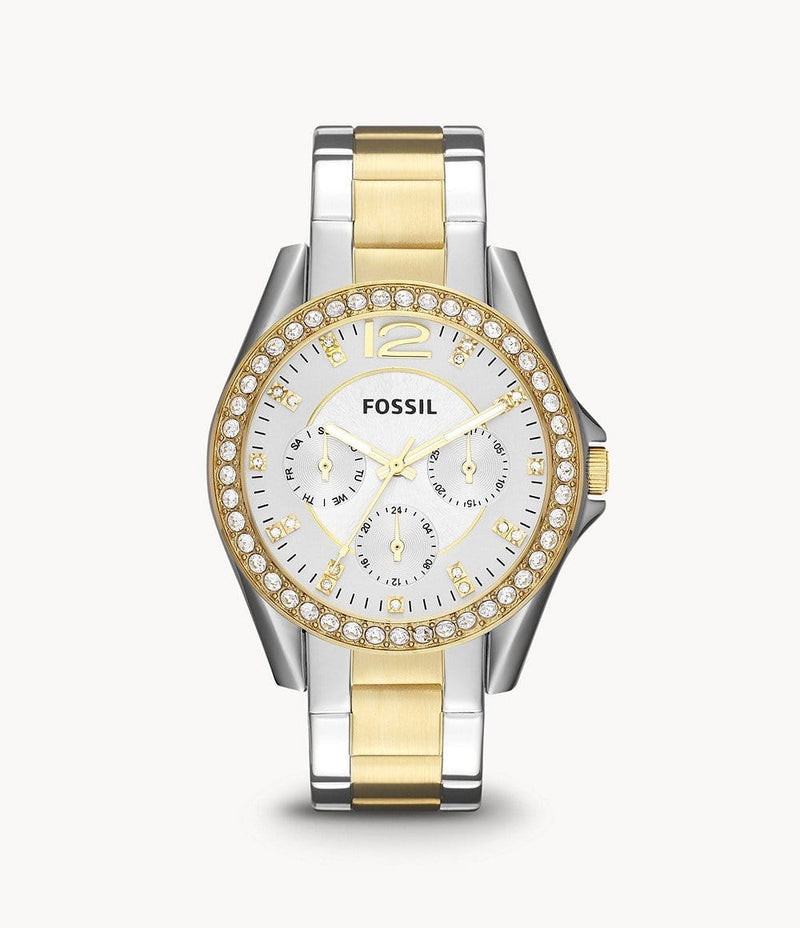 Fossil Riley ES324 Quartz Stainless Steel Woman Watch Malaysia
