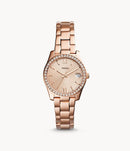 Fossil Scarlette ES4318 Quartz Water Resistant Women Watch Malaysia