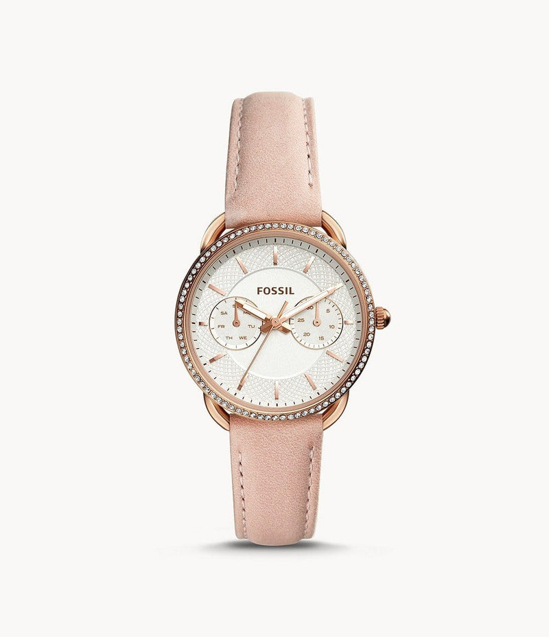 Fossil Tailor ES4393 Leather Ladies Watch Multifunction