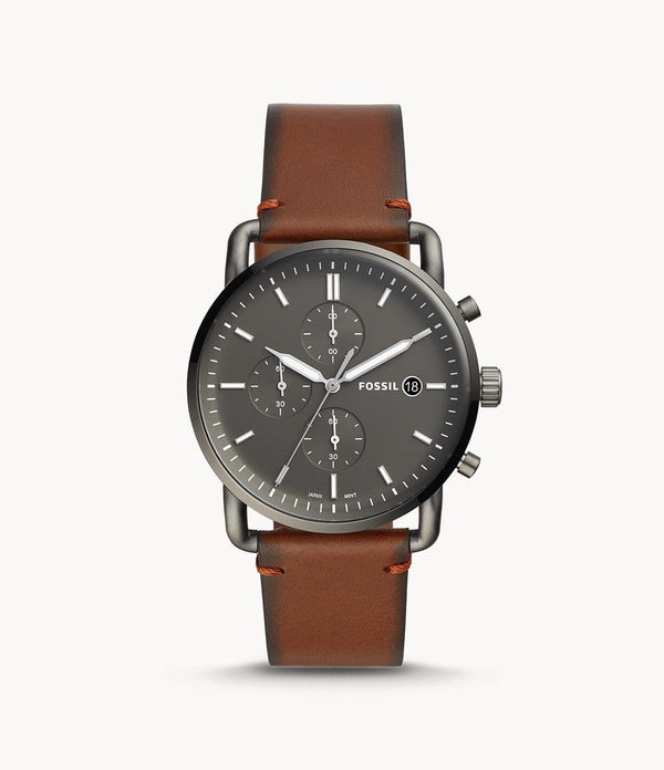 Fossil FS5523 Leather Gents Watch Chronograph