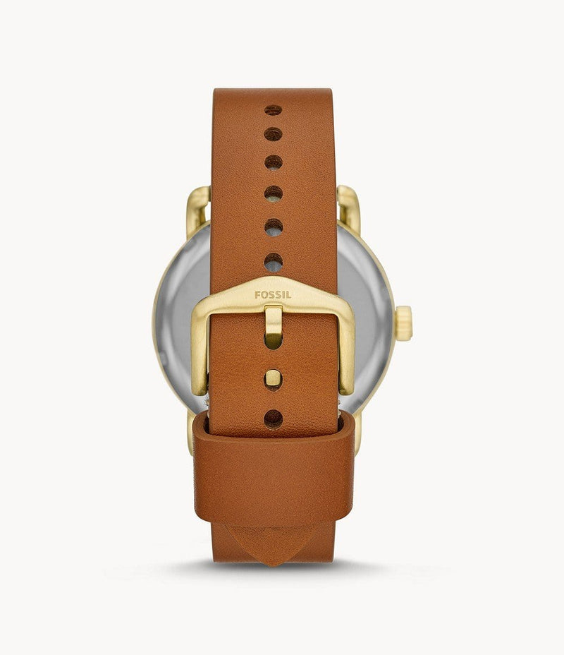 Fossil ME1167 - The Commuter Twist Luggage Leather Watch