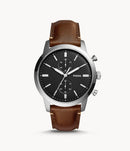 Fossil Townsman FS5280 Chronograph Water Resistant Men Watch Malaysia